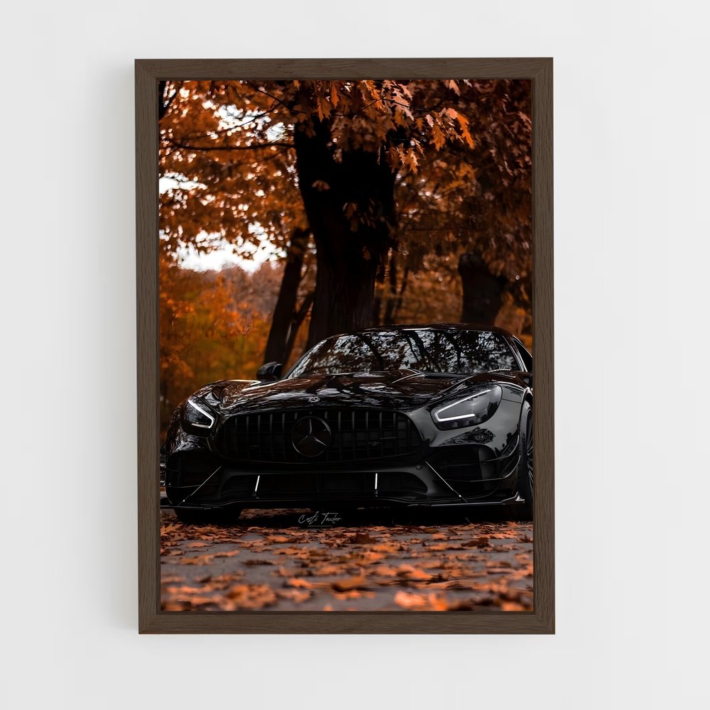 Poster magnifique Amg gt s – affiche Mercedes (vue 5)